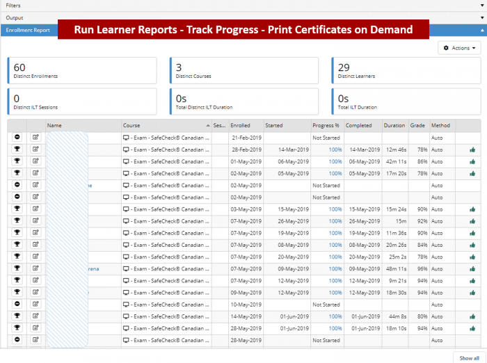 Corporate Accounts - Reporting