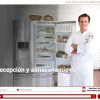 a man standing in front of a refrigerator