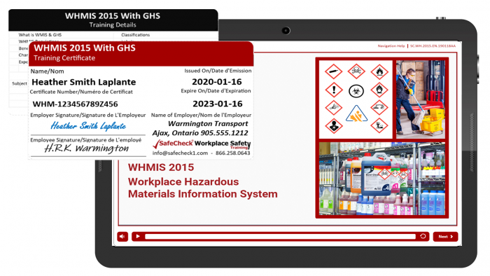 WHMIS-2015 W GHS