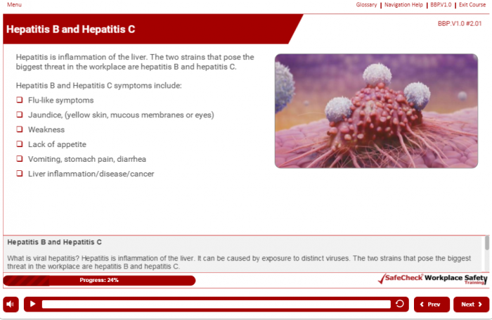 SafeCheck Bloodborne Pathogens Certification - Image 3