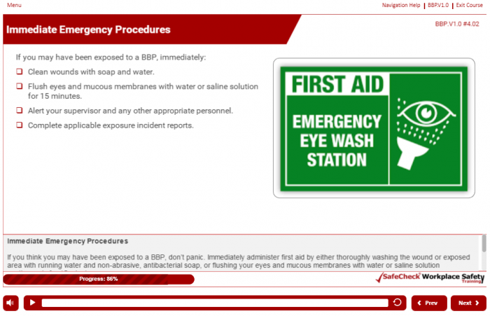 SafeCheck Bloodborne Pathogens Certification - Image 5