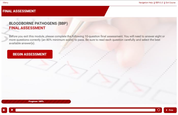 SafeCheck Bloodborne Pathogens Certification - Image 8