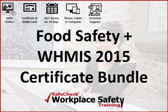 Food Safety + WHMIS Bundle