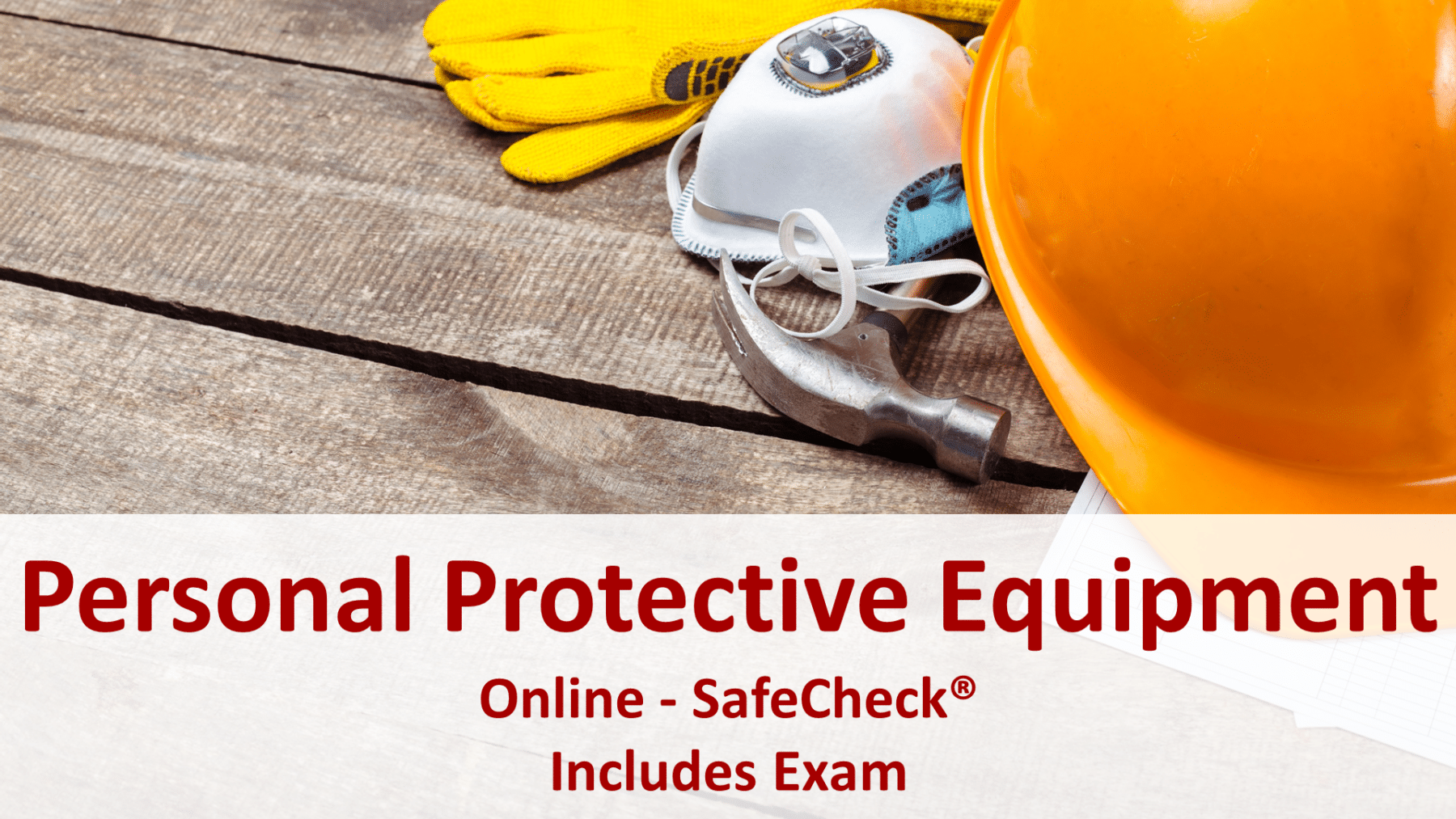 Food Safety Certification SafeCheck® Advanced Includes Exam