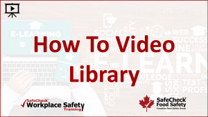 How To Video Library