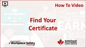 How To Find Your Certificate