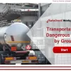 a truck hauling dangerous goods