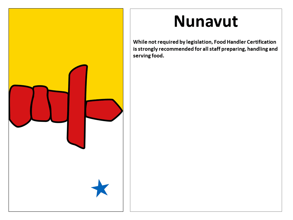 Nunavut - Food Handler Course