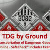 Dangerous goods training certificate