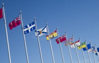 Canadian Provincial Flags