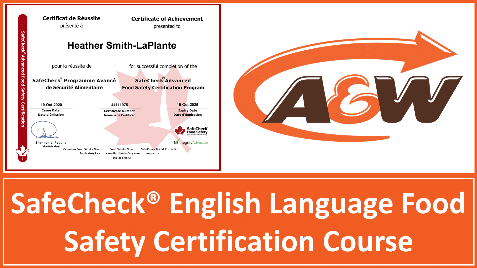 Food Handler Certification 25 Pack With Group Management Account