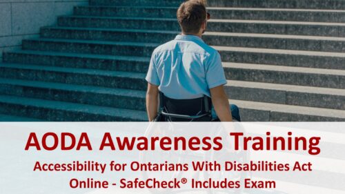 Accessibility for Ontarians with disabilities act training course.