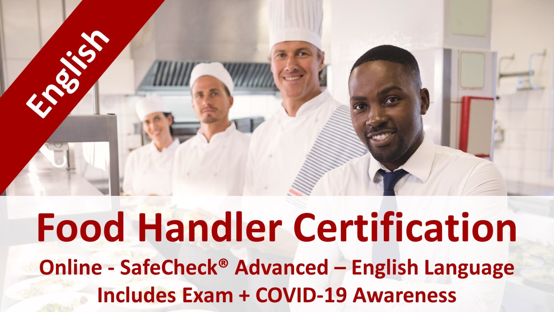 SafeCheck Food Handler Course - English Language