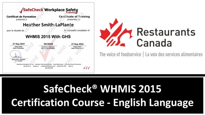SafeCheck WHMIS 2015