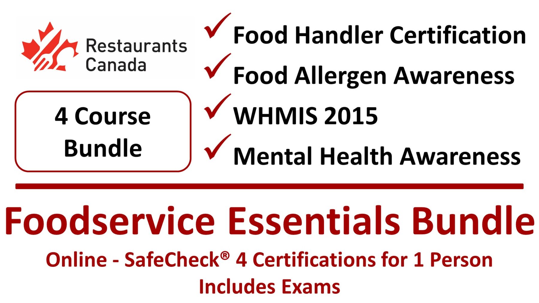 SafeCheck WHMIS Certification Course - Restaurants Canada