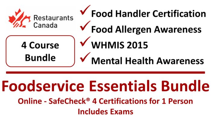 Restaurants Canada Hospitality Training Essentials Bundle