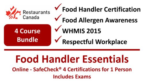 Restaurants Canada - Food Handler Essentials Training Bundle