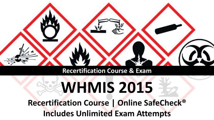 WHMIS Re-certification - SafeCheck